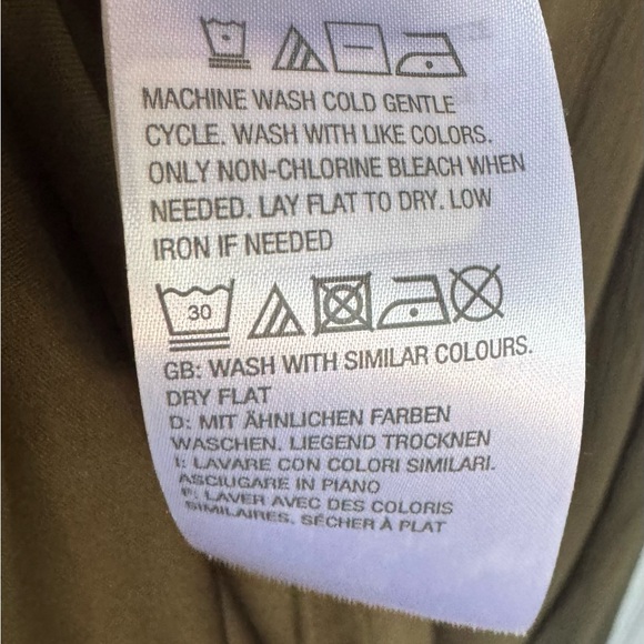 DU JOUR Crochet Olive Maxi Dress - Picture 10 of 11